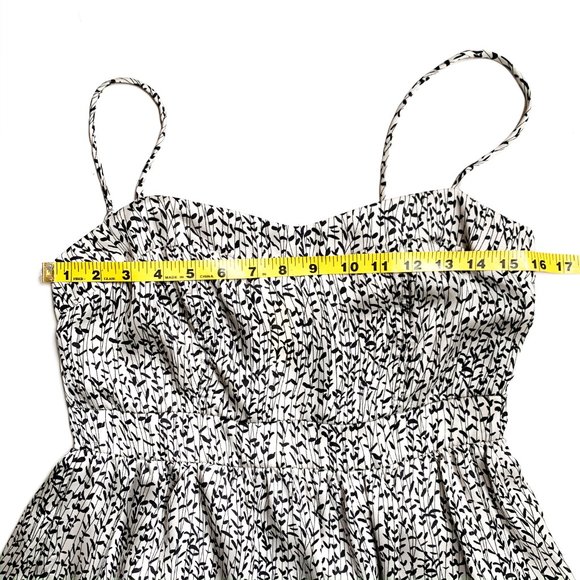 silky dress w/fitted bodice, sweetheart neckline M - Picture 7 of 8